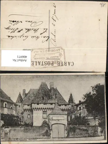 406971,Poitou-Charentes Charente Sauvetre Chateau de Barbezieux Schloss