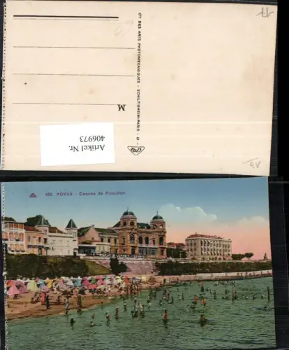 406973,Poitou-Charentes Charente-Maritime Royan Conche de Foncillon Strand Strandleben