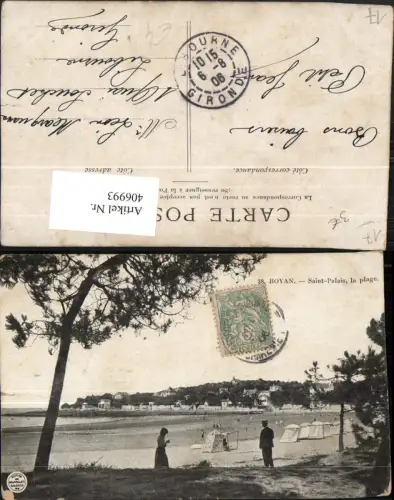 406993,Poitou-Charentes Charente-Maritime Royan Saint-Palais Plage Strand