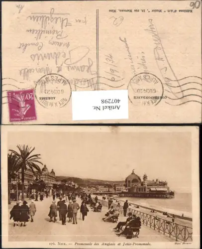407298,Provence-Alpes-Cote-Azur Alpes-Maritimes Nice Nizza Promenade Anglais Seebrücke