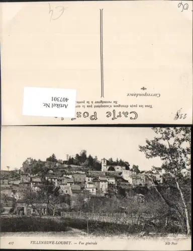 407301,Provence-Alpes-Cote-Azur Alpes-Maritimes Villeneuve-Loubet Vue generale Totale