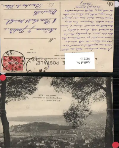 407313,Provence-Alpes-Cote-Azur Alpes-Maritimes Nice Nizza Vue generale Totale