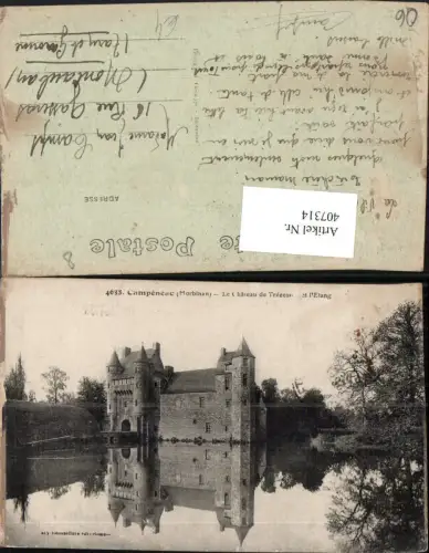 407314,Provence-Alpes-Cote-Azur Alpes-Maritimes Campeneac Chateau de Trecesson Schloss