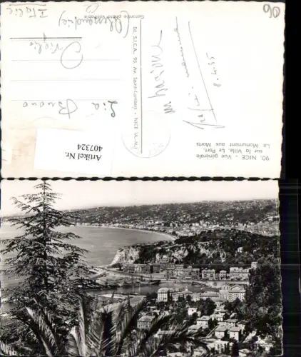 407324,Provence-Alpes-Cote-Azur Alpes-Maritimes Nice Nizza Vue generale Totale