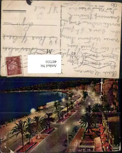 407331,Provence-Alpes-Cote-Azur Alpes-Maritimes Nice Nizza Promenade des Anglais