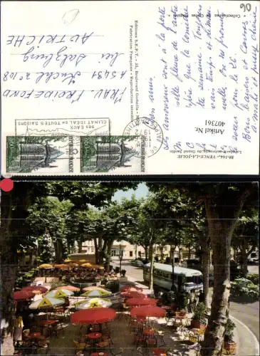 407361,Provence-Alpes-Cote-Azur Alpes-Maritimes Vence-la-Jolie Place ombragee Terrasse Bus
