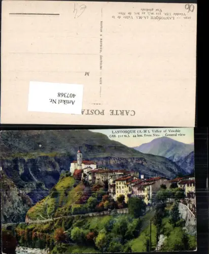 407368,Provence-Alpes-Cote-Azur Alpes-Maritimes Lantosque General view Totale