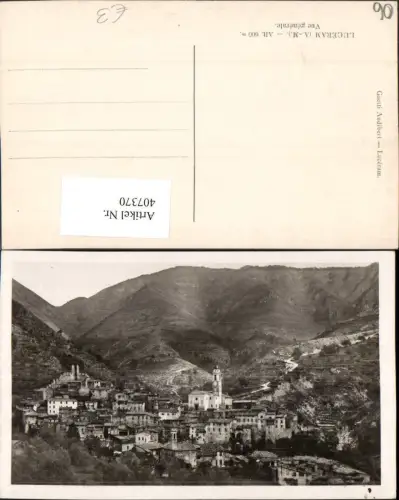 407370,Provence-Alpes-Cote-Azur Alpes-Maritimes Luceram Vue generale Totale Bergkulisse