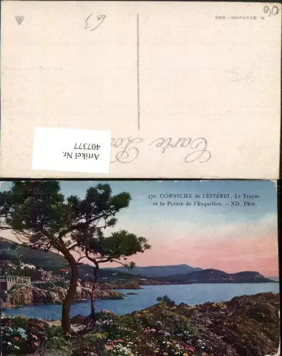 407377,Provence-Alpes-Cote-Azur Alpes-Maritimes Corniche de l'Esterel Le Trayas Küste