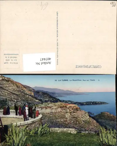 407447,Provence-Alpes-Cote-Azur Alpes-Maritimes La Turbie Rond-Point Aussicht