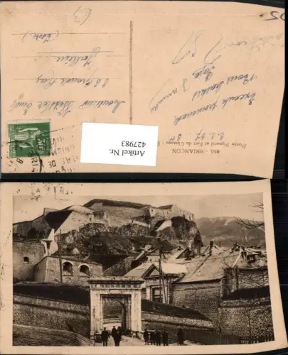 427983,Provence-Alpes-Cote-Azur Hautes-Alpes Briancon Porte Pignerol et Fort du Chateau