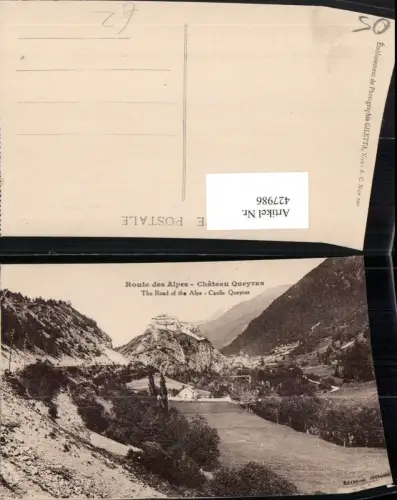 427986,Provence-Alpes-Cote-Azur Hautes-Alpes Chateau Queyras Castle Burg Festung