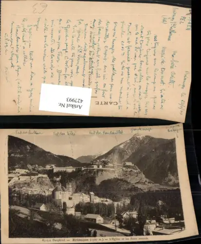 427993,Provence-Alpes-Cote-Azur Hautes-Alpes Briancon L'Eglise et les Forts avences Totale