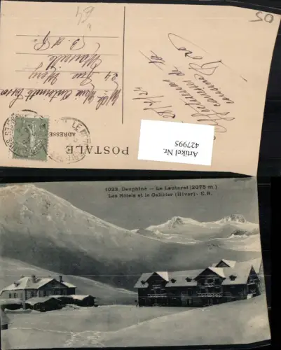 427995,Provence-Alpes-Cote-Azur Hautes-Alpes Lautaret Hotels et Galibier Winterbild