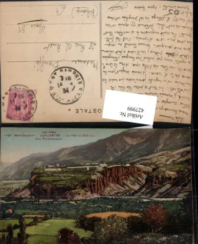 427999,Provence-Alpes-Cote-Azur Hautes-Alpes Guillestre Le Fort Festung