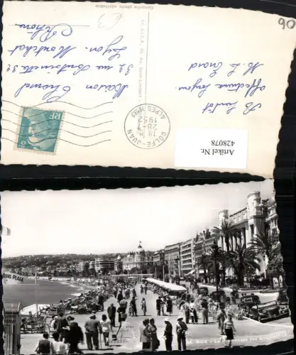 428078,Provence-Alpes-Cote-Azur Alpes-Maritimes Nice Nizza Promenade des Anglais
