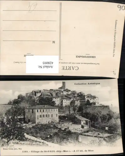428093,Provence-Alpes-Cote-Azur Alpes-Maritimes Village de St-Paul Totale