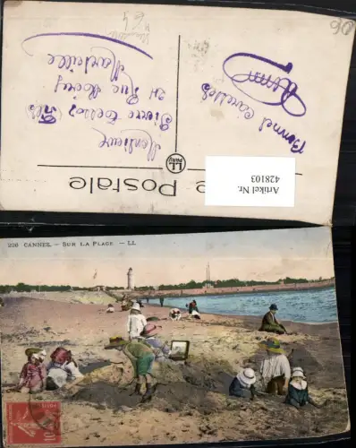 428103,Provence-Alpes-Cote-Azur Alpes-Maritimes Cannes La Plage Strand Strandleben