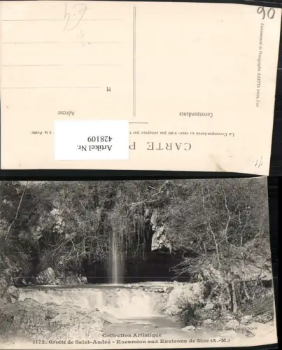 428109,Provence-Alpes-Cote-Azur Alpes Maritimes Nice Nizza Grotte de Saint-Andre