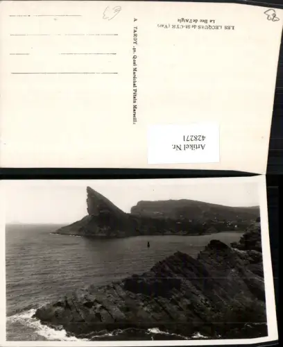 428271,Provence-Alpes-Cote-Azur Var Les Lecques de St-Cyr Le Bec de l'Aigle Küste