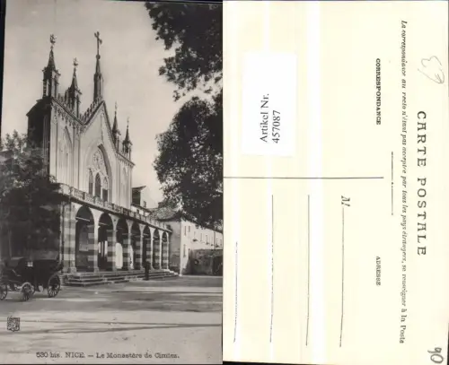 457087,Provence-Alpes-Cote-Azur Alpes-Maritimes Nice Nizza Monastere Cimiez