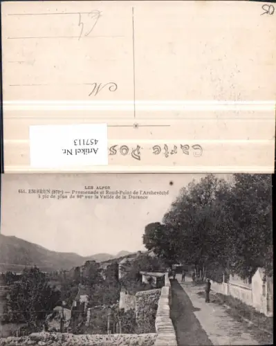 457113,Provence-Alpes-Cote-Azur Hautes-Alpes Embrun Promenade Rond-Point
