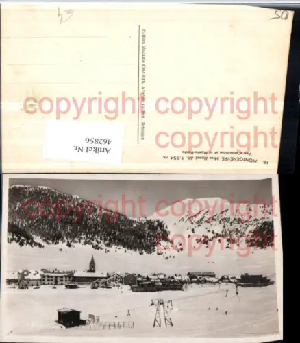 462856,Provence-Alpes-Cote-Azur Hautes-Alpes Montgenevre Totale Winterbild