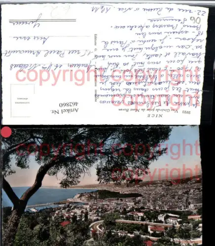 462860,Provence-Alpes-Cote-Azur Alpes-Maritimes Nice Nizza Vue Generale Totale