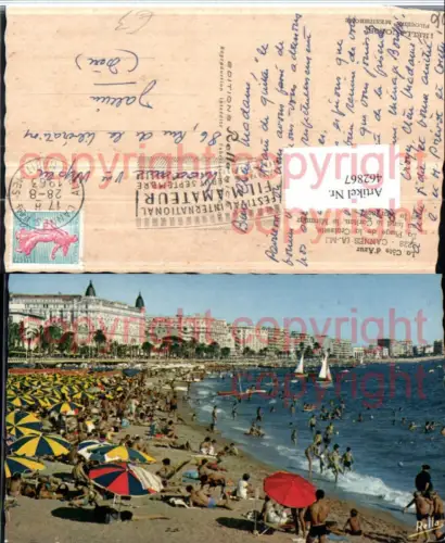 462867,Provence-Alpes-Cote-Azur Alpes-Maritimes Cannes Plage Croisette Strandleben