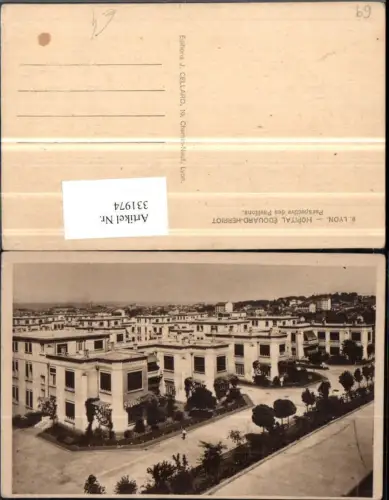 331974,Rhone-Alpes Rhone Lyon Hopital Edouard-Herriot Pavillons Krankenhaus