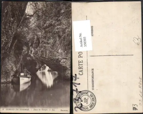 350303,Rhone-Alpes Savoie Gorges du Sierroz Dans les Gorges Boot
