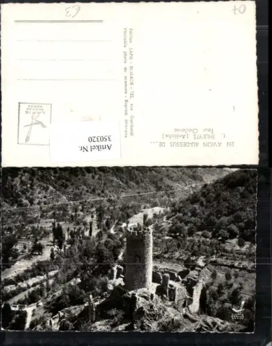 350320,Rhone-Alpes Ardeche Thueyts Tour Chadenac Turm