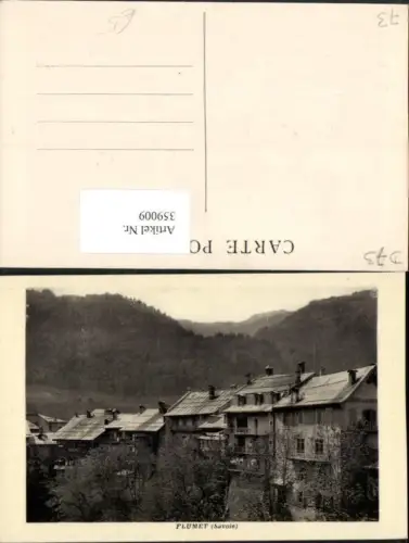 359009,Rhone-Alpes Savoie Flumet Teilansicht Hotel