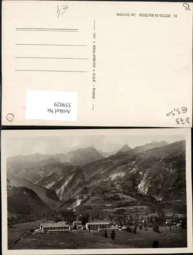 359029,Rhone-Alpes Savoie Bourg-St-Maurice Les Casernes Kaserne Bergkulisse