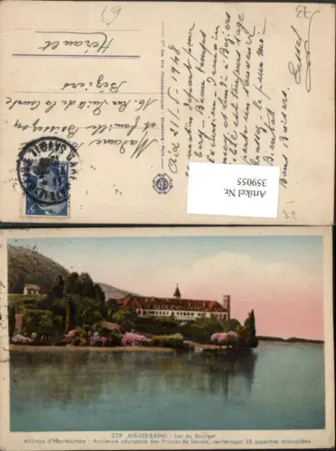 359055,Rhone-Alpes Savoie Aix-les-Bains Lac du Bourget Abbaye Hautecombe Abtei