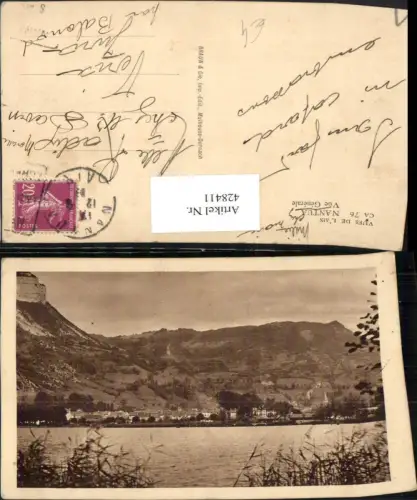 428411,Rhone-Alpes Ain Nantua Vue Generale Teilansicht