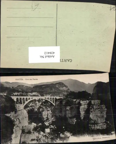 428412,Rhone-Alpes Ain Nantua Pont des Pierres Brücke