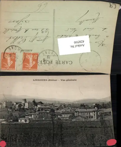 428590,Rhone-Alpes Rhone Liergues Vue generale Totale