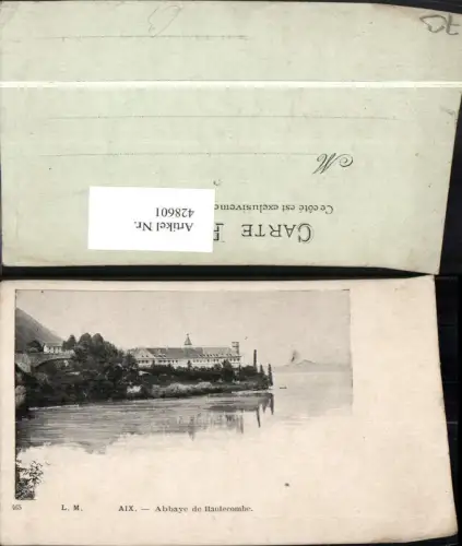 428601,Rhone-Alpes Savoie Aix Abbaye de Hautecombe Abtei