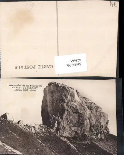 428665,Rhone-Alpes Haute-Savoie Tournette Chalet de Rosairy Felsen