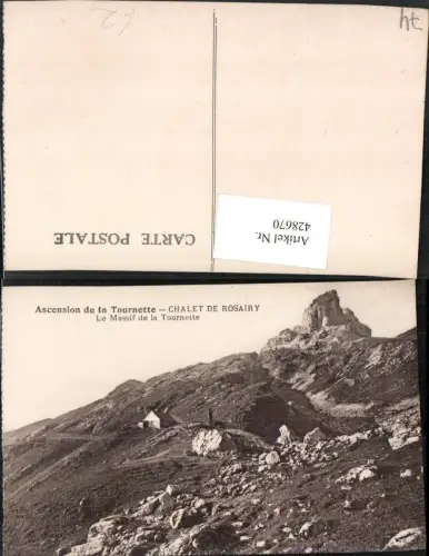 428670,Rhone-Alpes Haute-Savoie Tournette Chalet de Rosairy Massif Berghütte