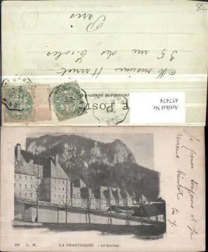 457474,Rhone-Alpes Isere La Chartreuse Couvent Kloster