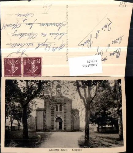 457479,Rhone-Alpes Isere Azieux Eglise Kirche