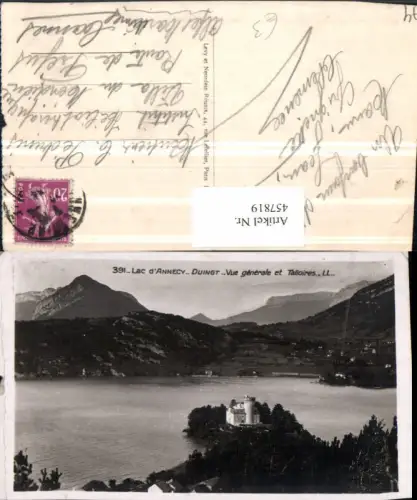 457819,Rhone-Alpes Haute-Savoie Lac Annecy Duingt Chateau Schloss