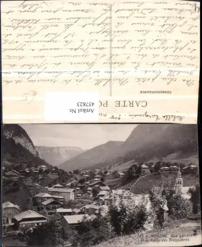 457823,Rhone-Alpes Haute-Savoie Morzine Vue generale Totale