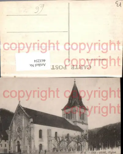 463254,Rhone-Alpes Savoie Ugine Eglise Kirche