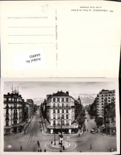 644993,Grenoble Isere Hotel Savoie Restaurant Place de Gare