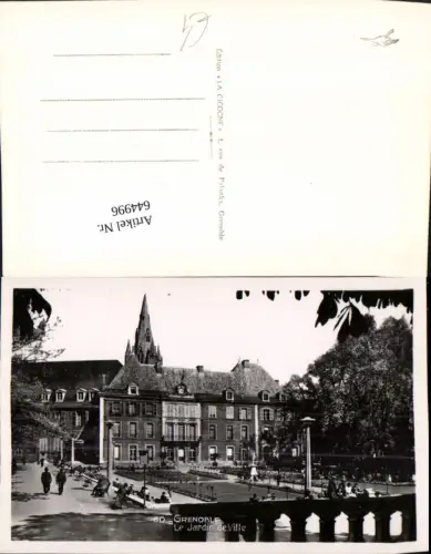 644996,Grenoble Isere Jardin de Ville