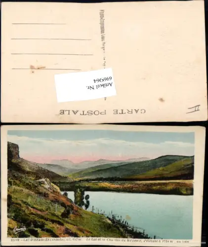 696964 Rhones Alpes Ardeche Lac Issarles Cevennes