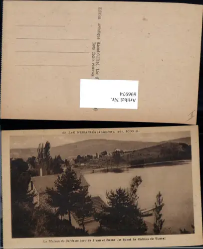 696974 Rhones Alpes Ardeche Lac Issarles Cevennes